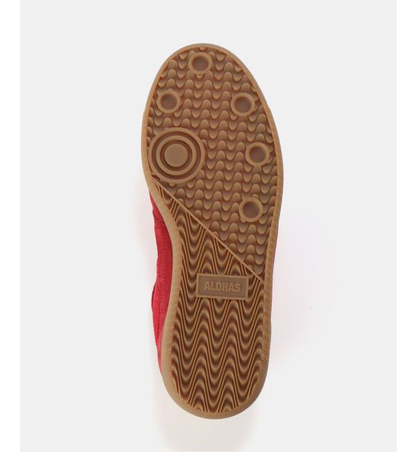 journal standard L'essage「【ALOHAS/アロハス】Tb.490 Rife Sheen Red Leather Sne：スニーカー」|スニーカー|