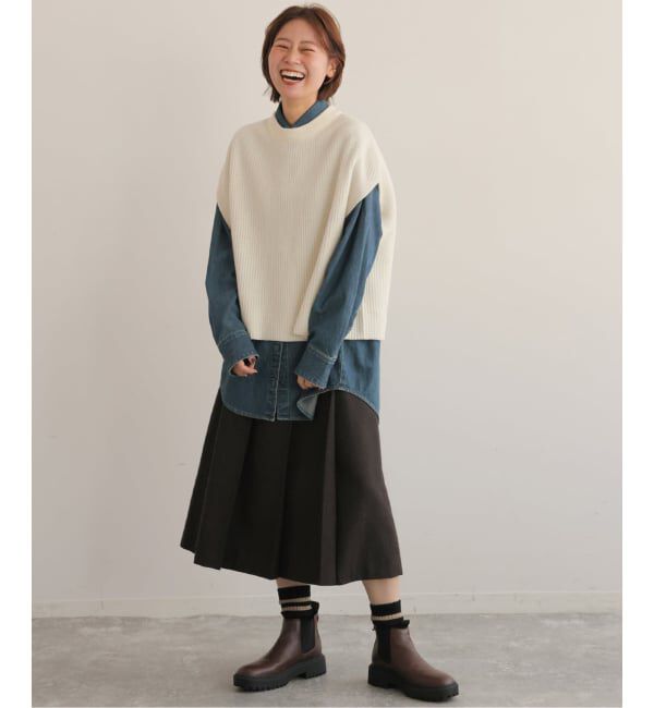 JOURNAL STANDARD relume「《追加》ハミルトンウール畔ベスト」|ベスト・ジレ|