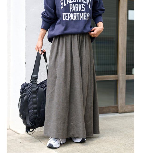 JOURNAL STANDARD relume「ウォッシャブルブラッシュイージーフレアスカート」|スカート|