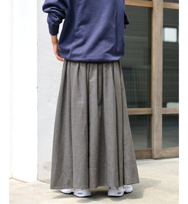 JOURNAL STANDARD relume「ウォッシャブルブラッシュイージーフレアスカート」|スカート|