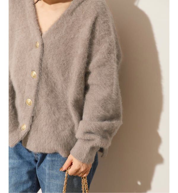 journal standard L'essage「《追加》FOX CASHMERE Vネックカーディガン」|カーディガン|