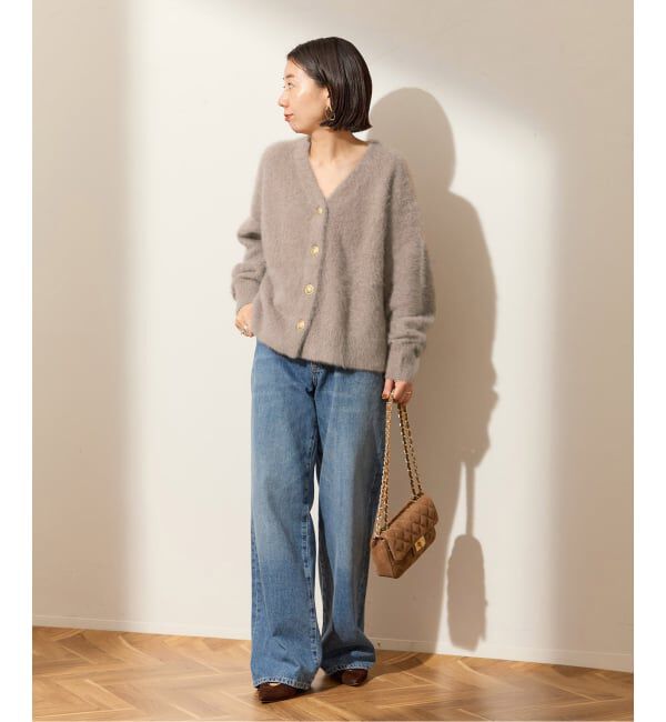 journal standard L'essage「《追加》FOX CASHMERE Vネックカーディガン」|カーディガン|