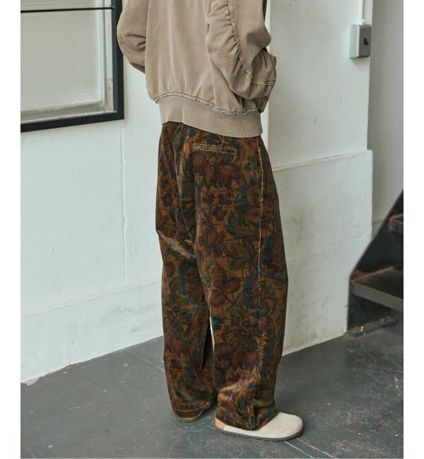 JOURNAL STANDARD「コーデュロイプリント オーバー パンツ」|その他|