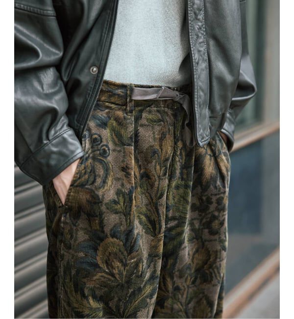 JOURNAL STANDARD「コーデュロイプリント オーバー パンツ」|その他|
