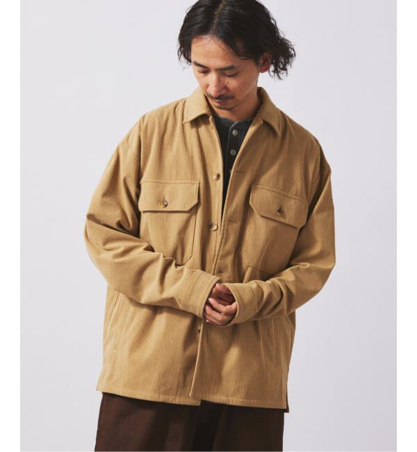 JOURNAL STANDARD relume「TECH &rdquo;SOLOTEX(R)&rdquo; コーデュロイ ウォッシャブル CPOシャツジャケット」|シャツ・ブラウス|