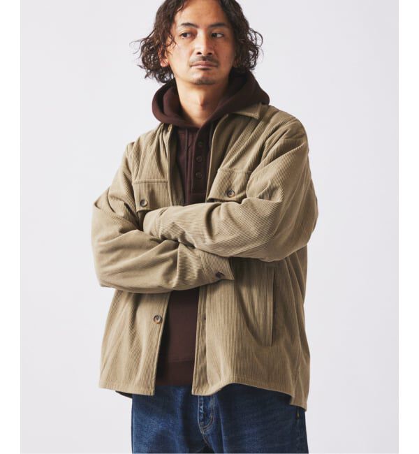 JOURNAL STANDARD relume「TECH &rdquo;SOLOTEX(R)&rdquo; コーデュロイ ウォッシャブル CPOシャツジャケット」|シャツ・ブラウス|