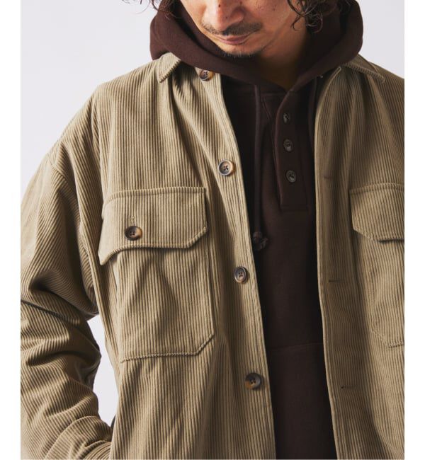 JOURNAL STANDARD relume「TECH &rdquo;SOLOTEX(R)&rdquo; コーデュロイ ウォッシャブル CPOシャツジャケット」|シャツ・ブラウス|