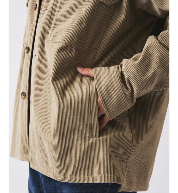 JOURNAL STANDARD relume「TECH &rdquo;SOLOTEX(R)&rdquo; コーデュロイ ウォッシャブル CPOシャツジャケット」|シャツ・ブラウス|