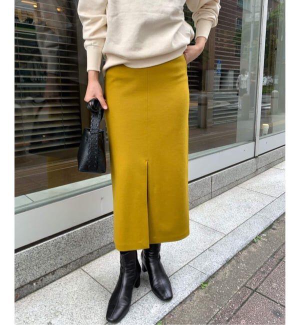 journal standard L'essage「《追加》LUMINARY ウールスカート」|スカート|イエロー