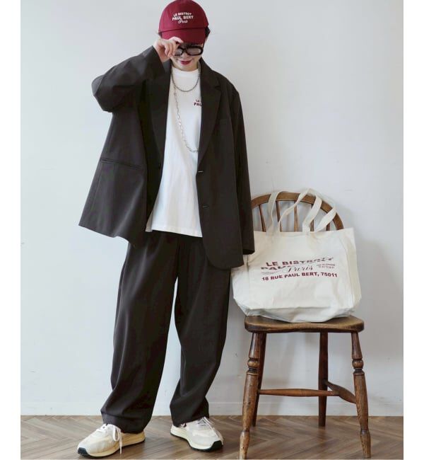 journal standard luxe「TWツイル タックパンツ」|その他|