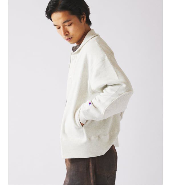 JOURNAL STANDARD relume「CHAMPION / チャンピオン 別注 R/W エルボーパッチ スナップ カーディガン」|カーディガン|