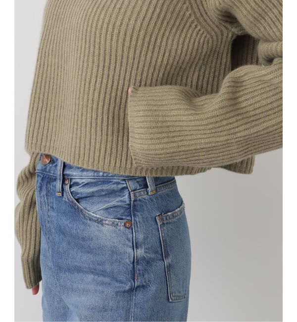 journal standard L'essage「【INSCRIRE /アンスクリア】Rib Short Length P/O：ニット」|ニット・セーター|