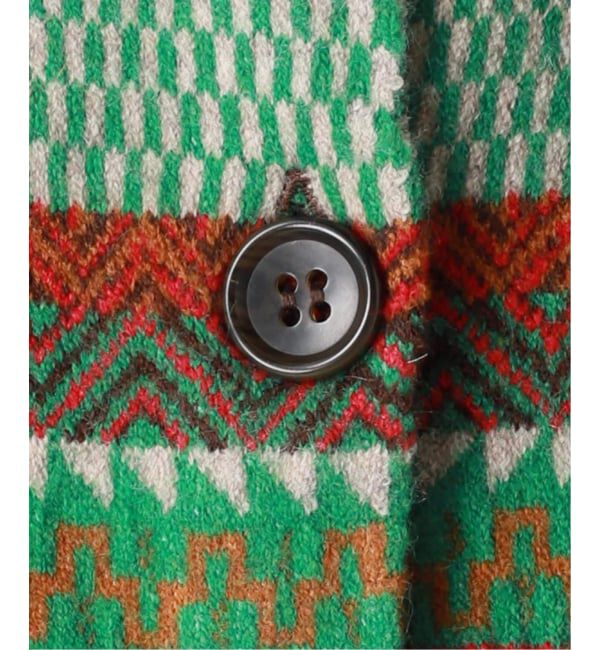 journal standard L'essage「ジャガードカーディガン」|カーディガン|