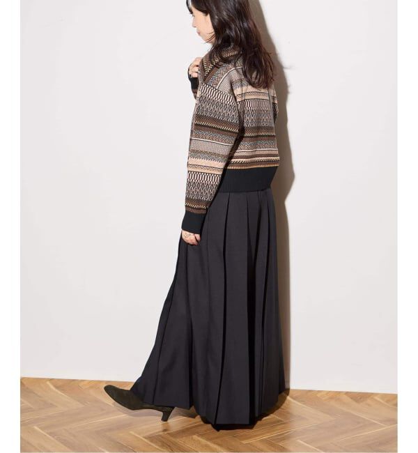 journal standard L'essage「ジャガードカーディガン」|カーディガン|