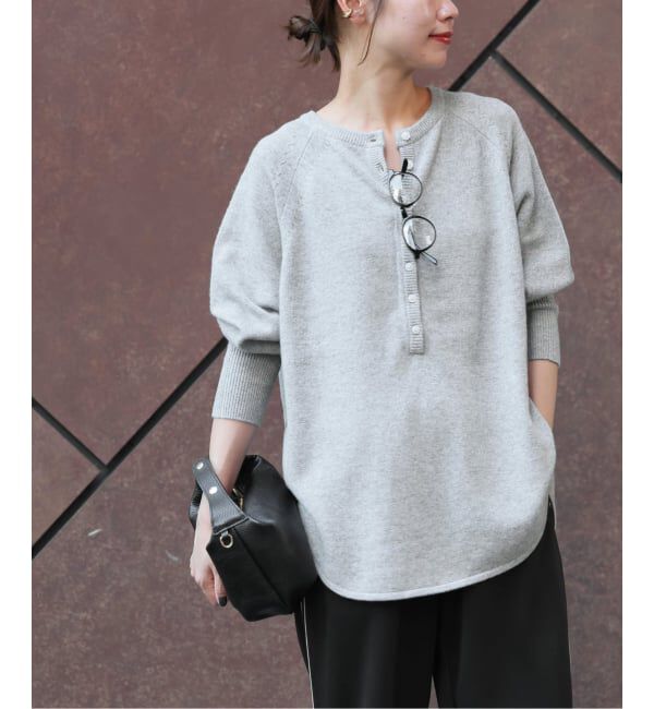 JOURNAL STANDARD relume「《追加》ウールミックス2WAYビッグプルオーバー」|ニット・セーター|