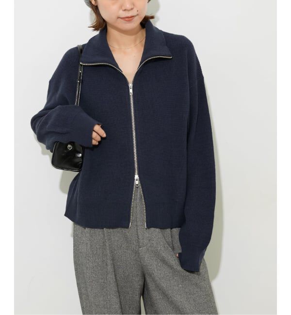 JOURNAL STANDARD relume「《追加3》ダブルジップニットカーディガン」|カーディガン|