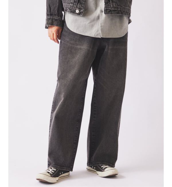 JOURNAL STANDARD relume「《予約》クラフトデニム 13.5OZ ワイド ストレート デニム」|デニム|