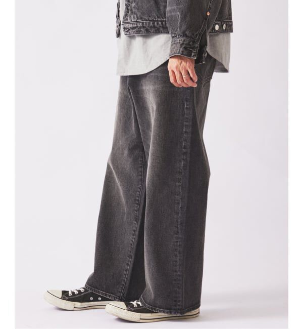 JOURNAL STANDARD relume「《予約》クラフトデニム 13.5OZ ワイド ストレート デニム」|デニム|