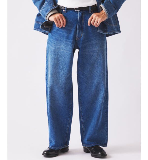 JOURNAL STANDARD relume「《予約》クラフトデニム 13.5OZ ワイド ストレート デニム」|デニム|
