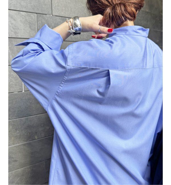 Spick and Span「クリアコットンスタンドカラーシャツ」|シャツ・ブラウス|