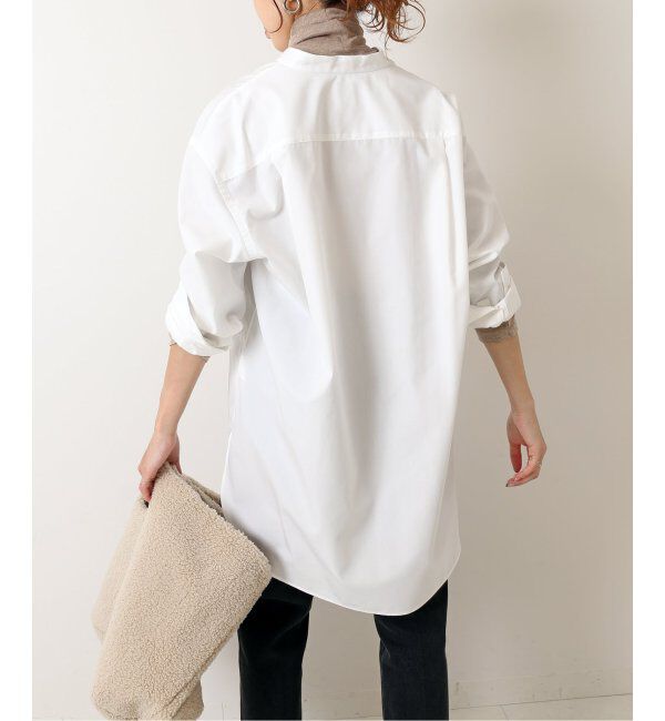 Spick and Span「クリアコットンスタンドカラーシャツ」|シャツ・ブラウス|