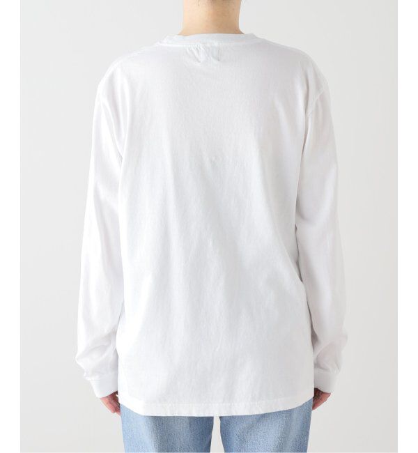 Spick and Span「モノトーンプリントロゴロンT」|Tシャツ・カットソー|