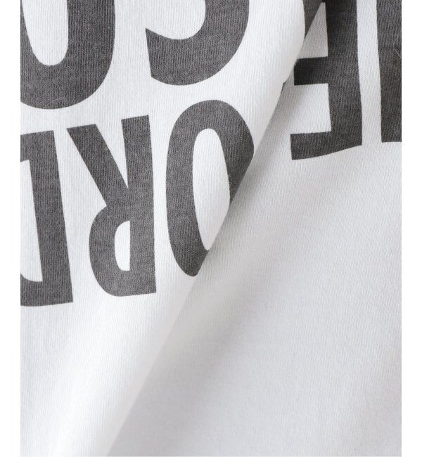 Spick and Span「モノトーンプリントロゴロンT」|Tシャツ・カットソー|