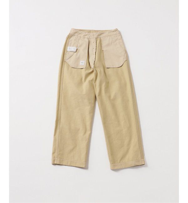Spick and Span「Higuchi&times;S チノワイドパンツ」|チノ|