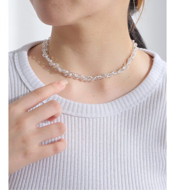 FRAMeWORK「PREEK/プリーク braid chain necklace」|ネックレス|シルバー