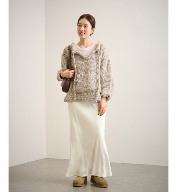 FRAMeWORK「≪追加≫キュプラバイアスサテンロングスカート」|スカート|