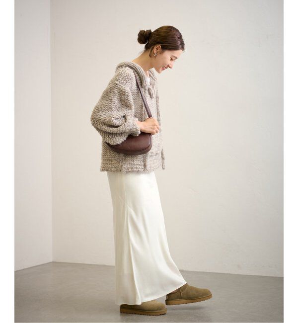 FRAMeWORK「≪追加≫キュプラバイアスサテンロングスカート」|スカート|