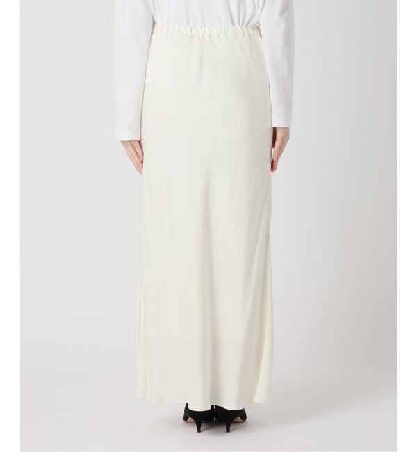 FRAMeWORK「≪追加≫キュプラバイアスサテンロングスカート」|スカート|