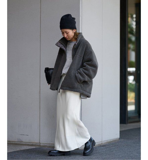 FRAMeWORK「≪追加≫キュプラバイアスサテンロングスカート」|スカート|