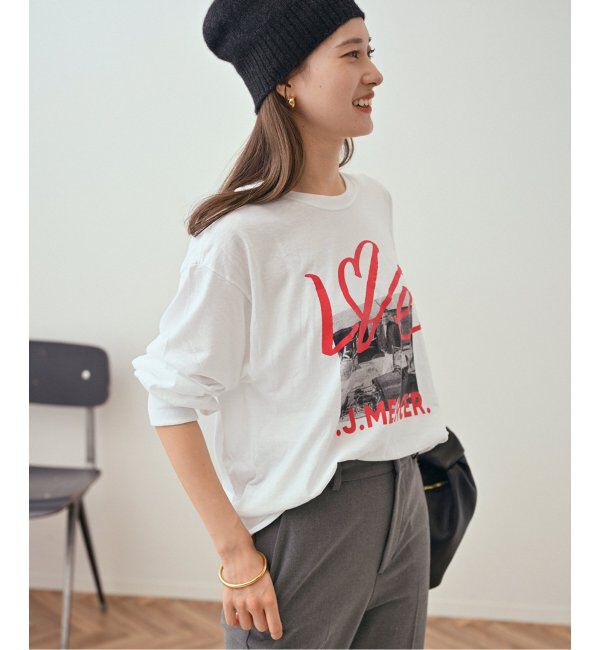 FRAMeWORK「J.J.Mercer 別注 LOVE ロンT」|Tシャツ・カットソー|