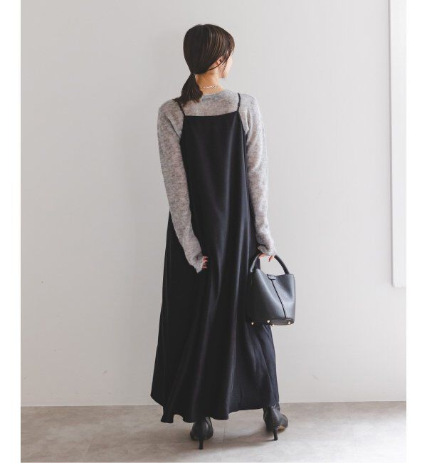 NOBLE「《追加》ビンテージツイルコンフォータブルキャミワンピース  6」|ワンピース|