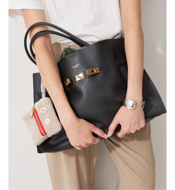 Spick and Span「《WEB限定追加》VIOLAd'ORO イタリアンWフェイスレザートートバッグ」|トートバッグ|