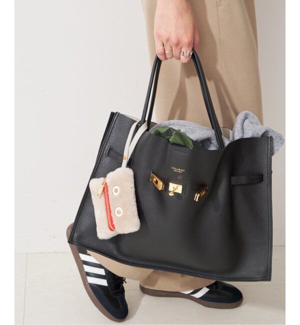 Spick and Span「《WEB限定追加》VIOLAd'ORO イタリアンWフェイスレザートートバッグ」|トートバッグ|