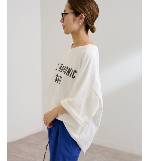 FRAMeWORK「≪WEB限定≫NEWハーフスリーブロゴTEE」|Tシャツ・カットソー|