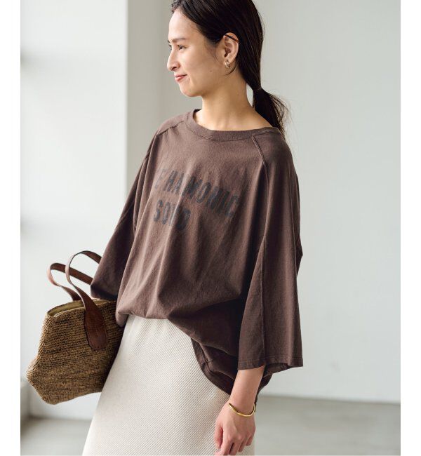 FRAMeWORK「≪WEB限定≫NEWハーフスリーブロゴTEE」|Tシャツ・カットソー|