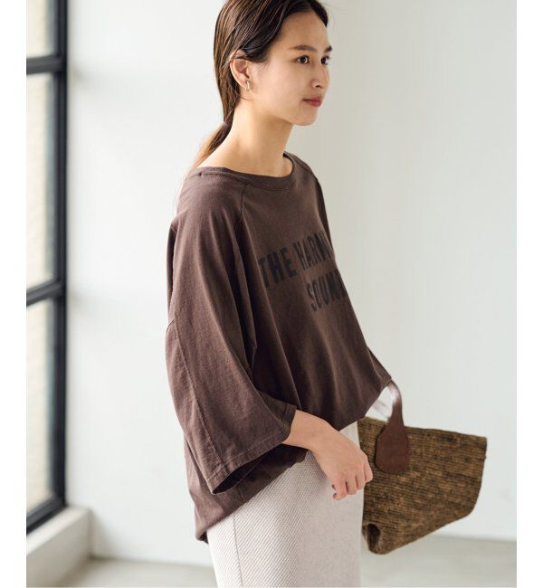 FRAMeWORK「≪WEB限定≫NEWハーフスリーブロゴTEE」|Tシャツ・カットソー|