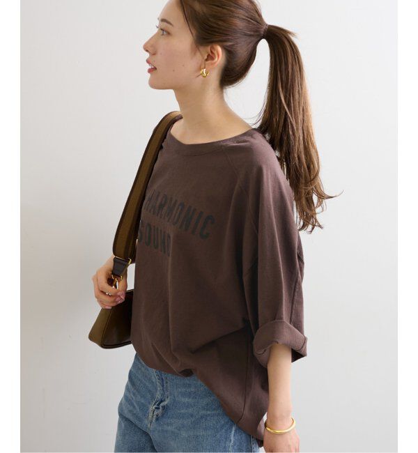 FRAMeWORK「≪WEB限定≫NEWハーフスリーブロゴTEE」|Tシャツ・カットソー|