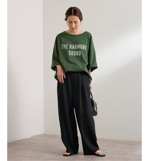 FRAMeWORK「≪WEB限定≫NEWハーフスリーブロゴTEE」|Tシャツ・カットソー|