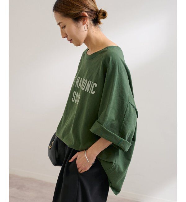 FRAMeWORK「≪WEB限定≫NEWハーフスリーブロゴTEE」|Tシャツ・カットソー|