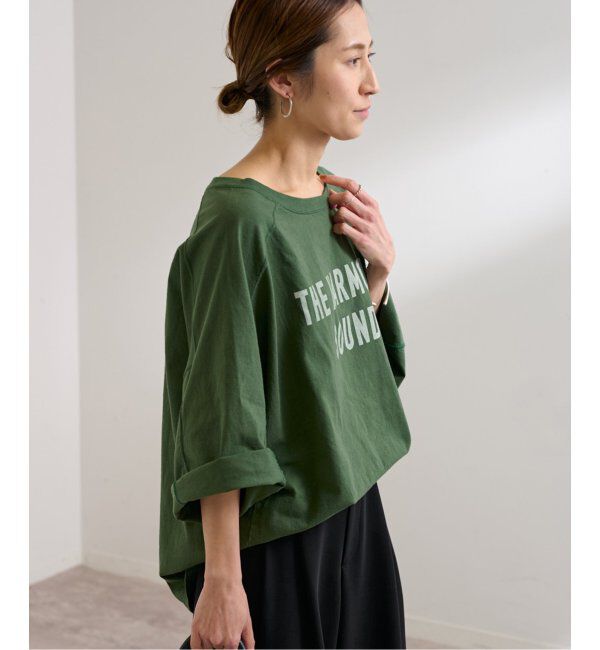 FRAMeWORK「≪WEB限定≫NEWハーフスリーブロゴTEE」|Tシャツ・カットソー|