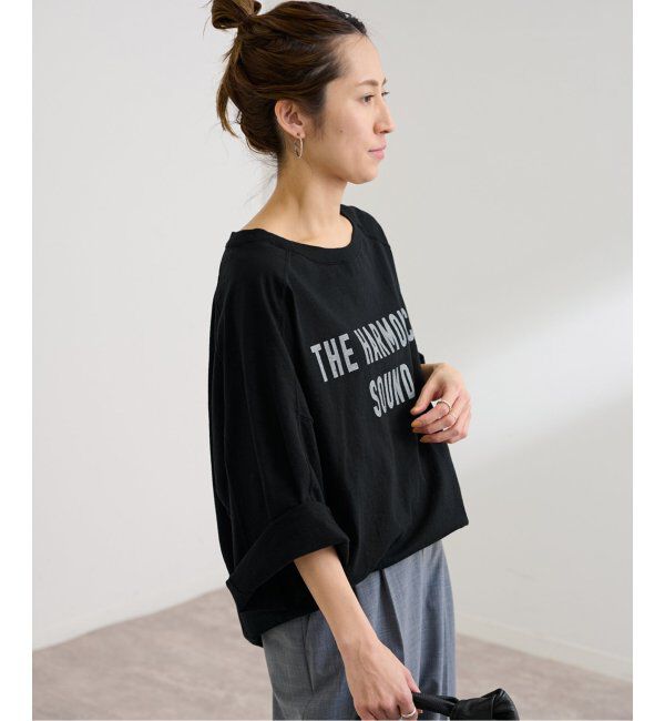 FRAMeWORK「≪WEB限定≫NEWハーフスリーブロゴTEE」|Tシャツ・カットソー|