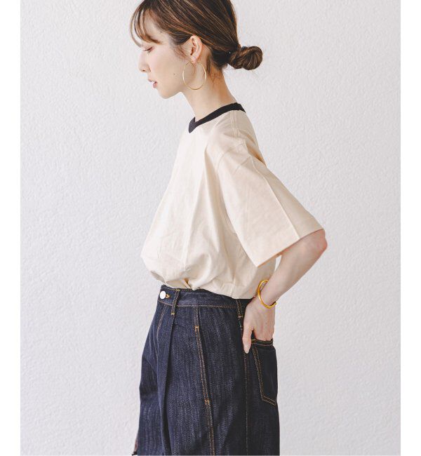 NOBLE「BY MALENE BIRGER/バイマレーネビルガー リンガーTEE」|Tシャツ・カットソー|