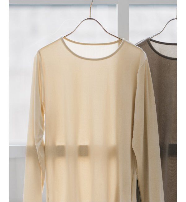 Spick and Span「シアーベロアプルオーバー」|Tシャツ・カットソー|