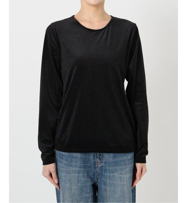 Spick and Span「シアーベロアプルオーバー」|Tシャツ・カットソー|