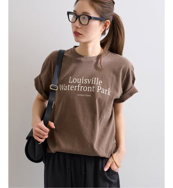 FRAMeWORK「≪追加≫GULFCOAST SPORTSWEAR 別注CREW TEE 2」|Tシャツ・カットソー|ブラウン