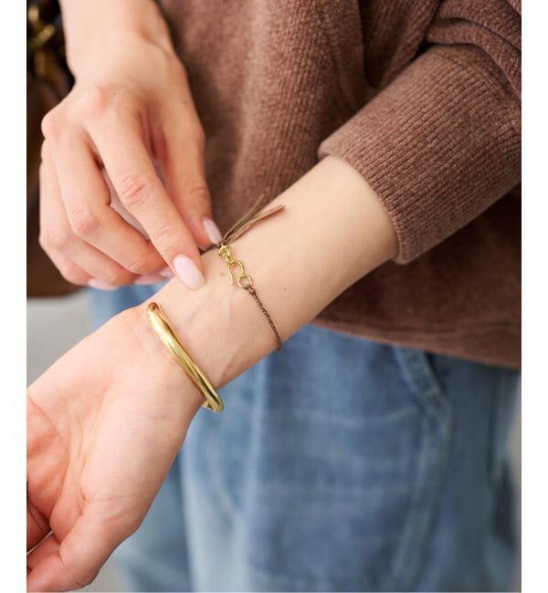 FRAMeWORK「PLOW/プラウ pure silk ブレスレット 1Dia」|ブレスレット・バングル|